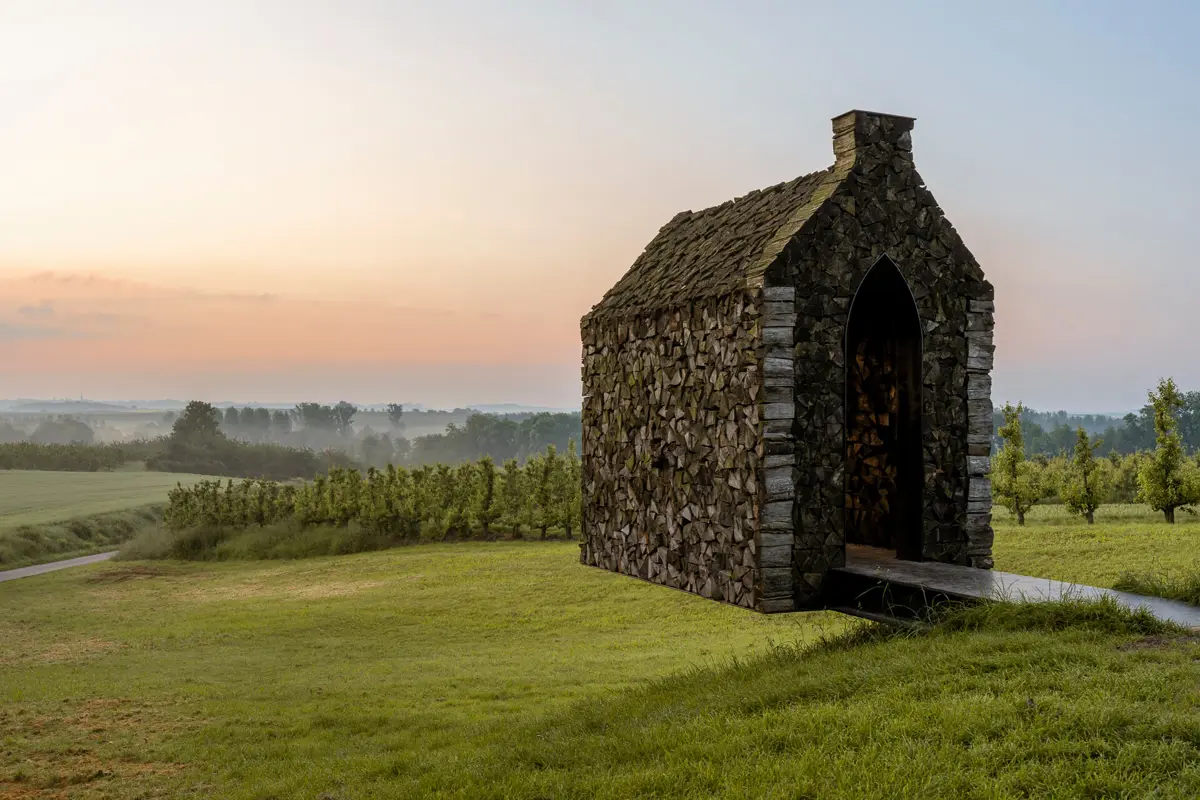 Het landschapspark in kaart